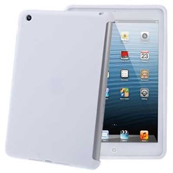 Silikon bakdeksel for Smart Cover iPad Mini 1/2/3 (hvit)