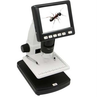 Digitalt mikroskop 500X 5 megapiksler 3,5 LCD