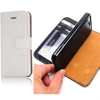 Smart avtagbart deksel til iPhone 5 / iPhone 5S / iPhone SE 2013 - Hvit