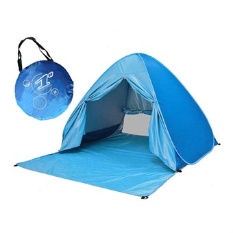 Pop-up telt vanntett for strand/festival 150 X 165 X 100 cm - Blå