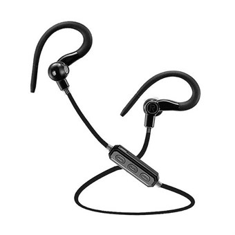 Sporty Bluetooth Headset - Svart