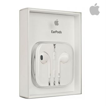 Apple EarPods Headset med fjernkontroll - fra Apple