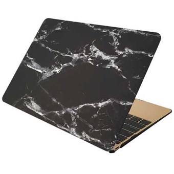Macbook 12 "Marmor Serie Hard Case - Dark
