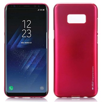 Goospery I Jelly Cover i TPU til Samsung Galaxy S8 - Rose Red