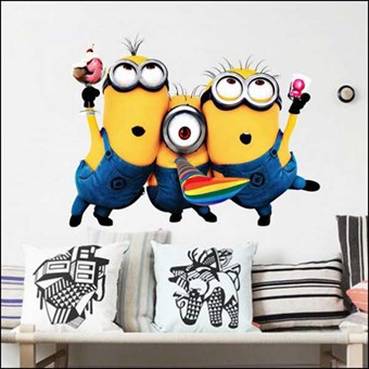 TipTop Wall Stickers Me 2 Minions tegneserie