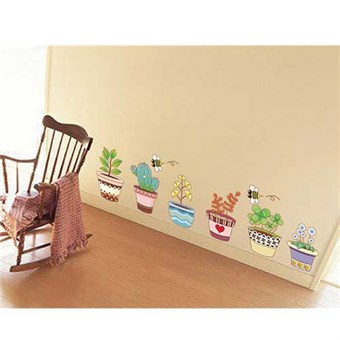 TipTop Wall Stickers 50x70cm Separate mønstrede Potter Print