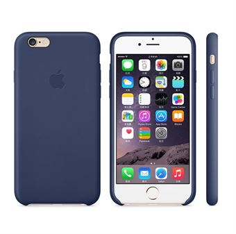 iPhone 6 Plus / 6S Plus lærdeksel - Marineblå