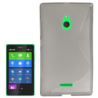 S-Line silikondeksel - Nokia XL (grå)