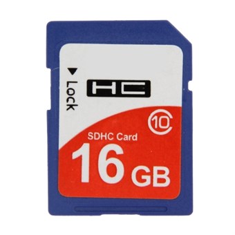 SDHC-minnekort - 16 GB