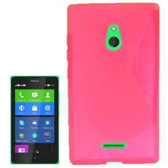 S-Line silikondeksel - Nokia XL (rosa)