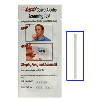 Strap angrer alkoholprøver