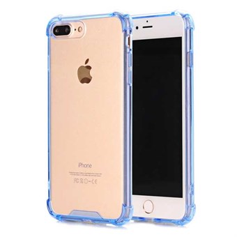 Akryl Sikkerhetsdeksel til iPhone 7 Plus / iPhone 8 Plus - Blå