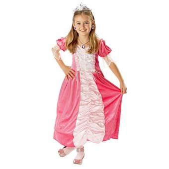 Rosa prinsesse pop-up dress