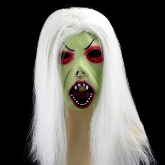 Vampyr Girl Mask - Grønn