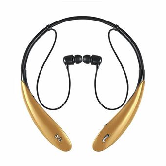 Elegance Bluetooth-hodesett med mikrofon. - Gull