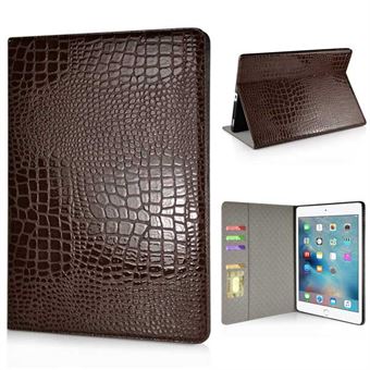 Alligator skin case iPad Pro 12\'9 - Brun