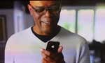 Samuel L. Jackson utfører i forfremmelsen av Siri på iPhone 4S