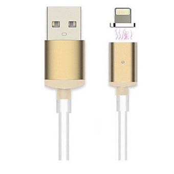 Magnetisk Lightning til USB-kabel for iPhone - Gull