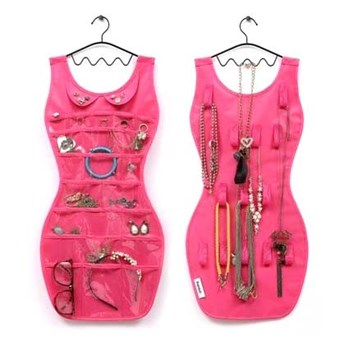 Smykker • Kjoler på henger - Rosa