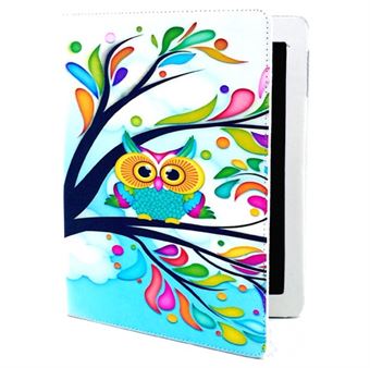 TipTop iPad-deksel (ugle i blomster)