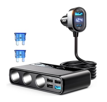 Adapter for sigarettenneruttak med flere utganger