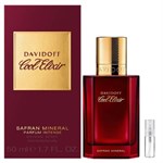 Davidoff Cool Elixir Safran Mineral - Parfum Intense - Duftprøve - 2 ml