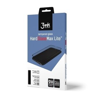 3MK HardGlass Max Lite Samsung A202 A20e svart/sort