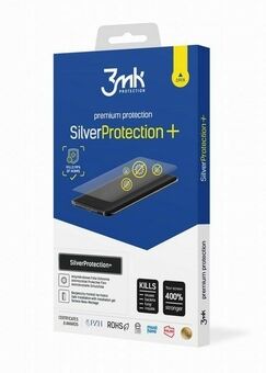 3MK Silver Protect+ iPhone 12/12 Pro 6,1" Folie med antibakteriell beskyttelse, monteres vått