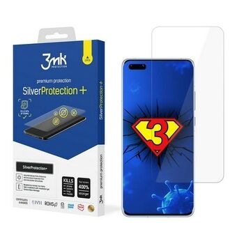 3MK Silver Protect + Huawei Mate 40 Pro Våtmontert antimikrobiell film