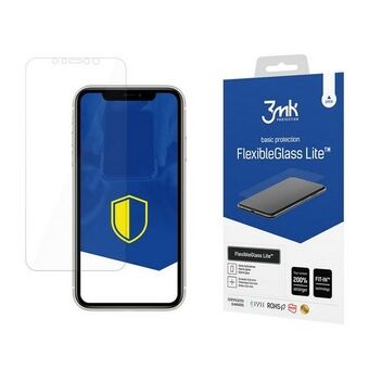 3MK FlexibleGlass Lite for iPhone 11 - Hybrid Lite Glass