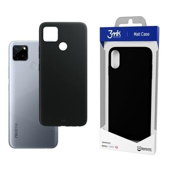 3MK Matt Case Realme C12 svart / svart
