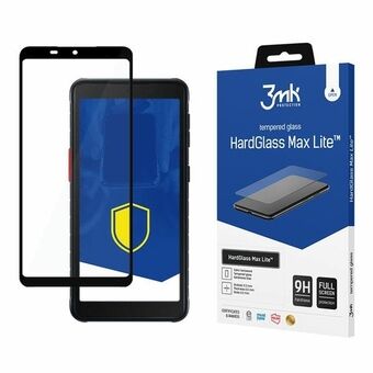 3MK HardGlass Max Lite Sam G525 Xcover 5 svart/svart