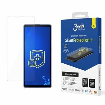 3MK Silver Protect + Sony Xperia 10 III 5G våtmontert antimikrobiell film