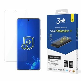 3MK Silver Protect+ påført vått, antimikrobiell folie for Huawei P50 Pro 5G.