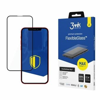 3MK FlexibleGlass Max iPhone 13 Mini svart / svart