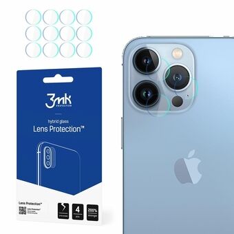 3MK Lens Protect iPhone 13 Pro Beskyttelse for kameraobjektiv 4 stk.