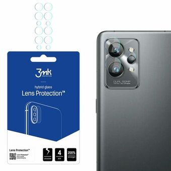 3MK Lens Protect Realme GT 2 Pro beskyttelsesfilm for kameraobjektivet (4 stykker)