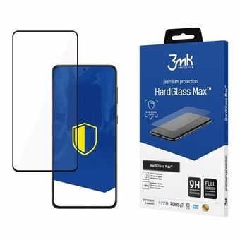 3MK HardGlass Max Sam S901 S22 svart/svart FullScreen Glass