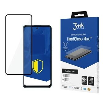 3MK HardGlass Max Xiaomi POCO M4 Pro 5G svart/sort FullScreen Glass.