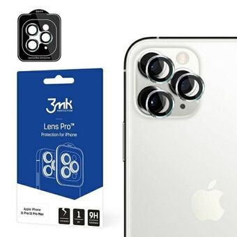3MK Linsesbeskyttelse Pro iPhone 11 Pro /11 Pro Max Objektivbeskyttelse med monteringsramme 1 stk.