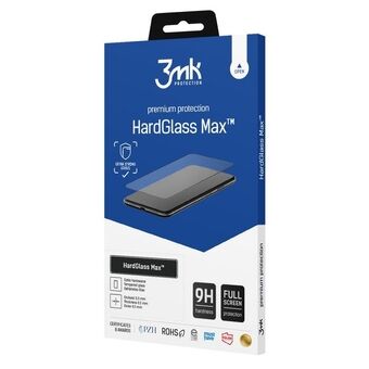 3MK HardGlass Max OnePlus Nord CE 2 5G svart / svart fullskjermsglass