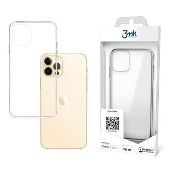 3MK All-Safe Skinny-etui for iPhone 12/12Pro, gjennomsiktig.