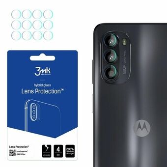 3MK Lens Protect til Motorola Moto G52 Beskyttelse til kameraobjektivet 4 stk