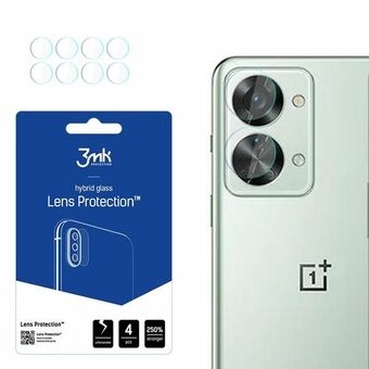 3MK Objektivbeskyttelse for OnePlus Nord 2T - Beskyttelse til kameraobjektiv, 4 stykker.