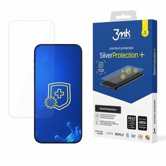 3MK Silver Protect+ til iPhone 14 Plus / 14 Pro Max 6,7" - Antimikrobiell folie som monteres våt.
