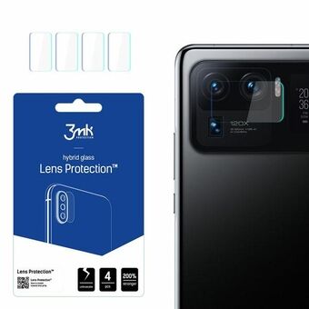 3MK Lens Protect Xiaomi Mi 11 Ultra 5G Kameralinsebeskyttelse 4 stk.