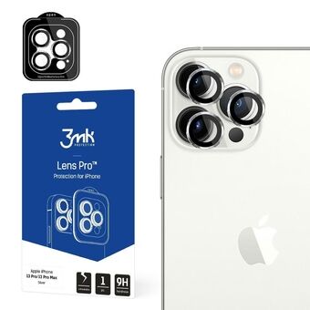 3MK Lens Protection Pro for iPhone 13 Pro / 13 Pro Max grågrå Linsebeskyttelse til kameraet med monteringsramme 1 stk.