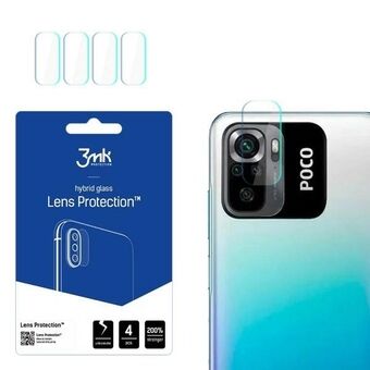 3MK Lens Protect Xiaomi POCO M5s Kameralinsebeskyttelse 4 stk