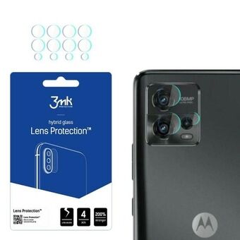 3MK Linsebeskyttelse for Motorola Moto G7 - Linsebeskyttelse for kameraet, 4 stk.