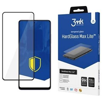 3MK HardGlass Max Lite Xiaomi Redmi Note 12 Pro / POCO X5 Pro svart/svart Fullskjerm Glass Lite
